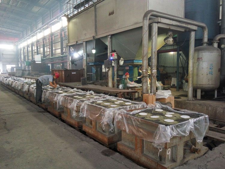 消失模生产高锰钢产品